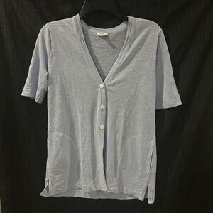 J. Jill Light Blue Knit Sweater